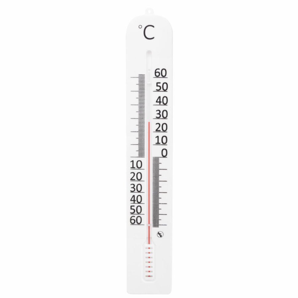 Термометр уличный, фасадный, малый, диапазон измерения: от -60 до +60°C, ПТЗ, ТБ-45м, ТБ-45М, 670767