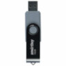 Флеш-диск 16 GB SMARTBUY Twist USB 2.0, черный, SB016GB2TWK, 513907