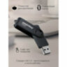 Флеш-диск 16 GB SMARTBUY Twist USB 2.0, черный, SB016GB2TWK, 513907