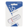 Флеш-диск 16 GB, SMARTBUY Crown, USB 2.0, белый, SB16GBCRW-W, 512762