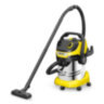 Пылесос хозяйственный KARCHER WD 5 S, мусоросборник 25 л, мощность 1100 Вт, желтый, 1.628-350.0, 456636