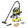 Пылесос хозяйственный KARCHER WD 5 S, мусоросборник 25 л, мощность 1100 Вт, желтый, 1.628-350.0, 456636