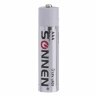 Батарейки КОМПЛЕКТ 2 шт., SONNEN Alkaline, AAA (LR03, 24А), алкалиновые, мизинчиковые, блистер, 451087, 451087