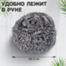 Губки (мочалки) металлические спиральные 3х15 г, КОМПЛЕКТ 3 шт., для посуды, гриля, плиты, LAIMA (ЛАЙМА), 700060, 700060