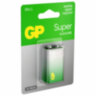 Батарейка 1 шт., GP Super G-Tech, Крона (6LR61, 6LF22, 1604A), алкалиновая, блистер, 1604A-5CR1, 1604A-BC1, 450625