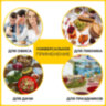 Одноразовые тарелки десертные, КОМПЛЕКТ 100 шт., пластик, d=165 мм, СТАНДАРТ, белые, ПП, холодное/горячее, LAIMA, 607388, 607388