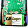 Батарейка 1 шт., GP Super G-Tech, Крона (6LR61, 6LF22, 1604A), алкалиновая, в пленке, 1604A-5S1, 456686