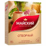 Чай МАЙСКИЙ "Отборный" черный, 100 пакетиков по 2 г, 102224, 624180