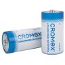 Батарейки алкалиновые КОМПЛЕКТ 4 шт., CROMEX (КРОМЕКС) Alkaline, C (LR14, 14А), короб, 456455, 456455