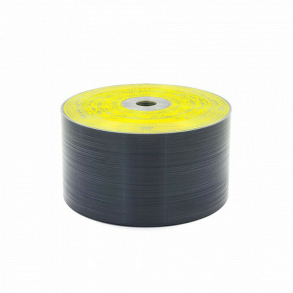 Диск DVD-R MIREX, 4,7 Гб, 16x, Bulk (термоусадка без шпиля), КОМПЛЕКТ 50 шт., UL130003A1T, 514011