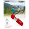 Флеш-диск 16 GB SMARTBUY Scout USB 2.0, красный, SB016GB2SCR, 513764