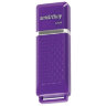 Флеш-диск 32 GB, SMARTBUY Quartz, USB 2.0, фиолетовый, SB32GBQZ-V, 512787