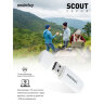 Флеш-диск 16 GB SMARTBUY Scout USB 2.0, белый, SB016GB2SCW, 513765