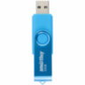 Флеш-диск 32 GB SMARTBUY Twist USB 2.0, синий, SB032GB2TWB, 513908