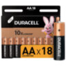 Батарейки КОМПЛЕКТ 18 шт., DURACELL Basic ОРИГИНАЛ, AA (LR6, 15А), алкалиновые, пальчиковые, 451464
