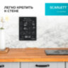 Весы кухонные SCARLETT SC-KS57P64, электронный дисплей, max вес 10 кг, тарокомпенсация, стекло, 455049