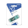 Флеш-диск 32 GB, SMARTBUY Glossy, USB 2.0, зеленый, SB32GBGS-G, 512784