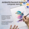 Бумага для акварели А4 в папке, 20 листов, 200 г/м2, среднее зерно, BRAUBERG ART CLASSIC, 116351, 116351