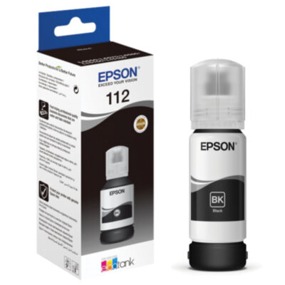 Чернила EPSON 112 (C13T06C14A) для СНПЧ EPSON L11160 /L15150 /L15160 /L6550/L6570, черные, ОРИГИНАЛЬНЫЕ, 363904