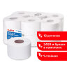 Бумага туалетная 200 м, LAIMA (T2), UNIVERSAL WHITE, 1-слойная, цвет белый, КОМПЛЕКТ 12 рулонов, 111335, 111335
