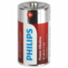 Батарейки алкалиновые КОМПЛЕКТ 2 шт., PHILIPS Power Alkaline, C (LR14, 14А), блистер, Б0062687, 457392
